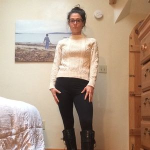 LLBean Cable Knit FIsherman's Sweater